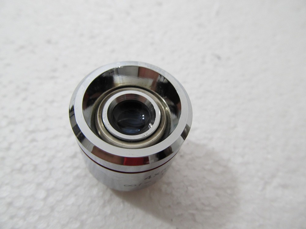 Motic 4x/0.10 ∞/- WD 23.5 Microscope Objective