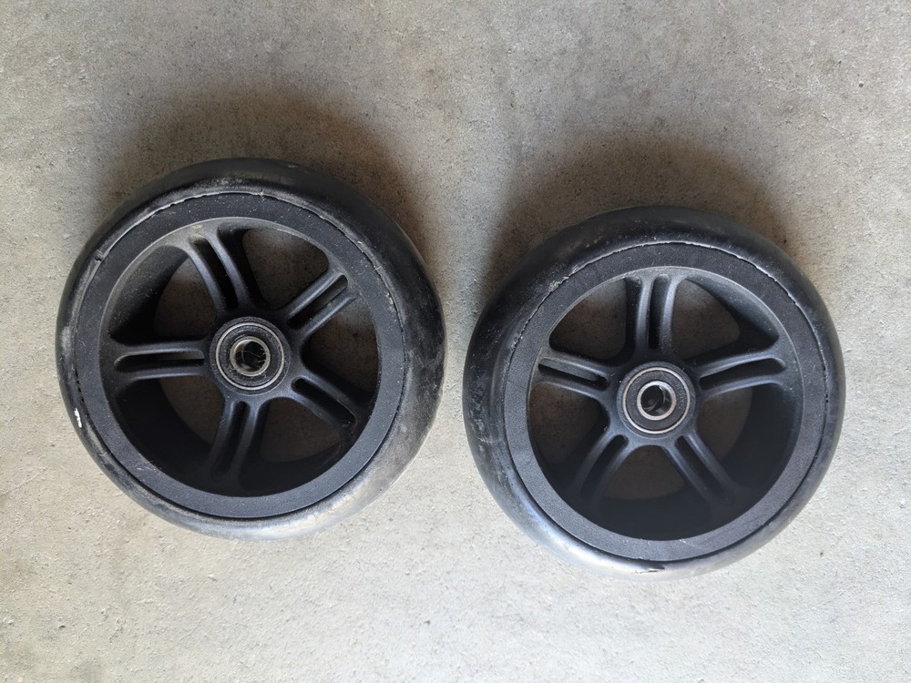 Tilite Litespeed Soft Roll Wheelchair 5"x1.4" Front Caster Pair