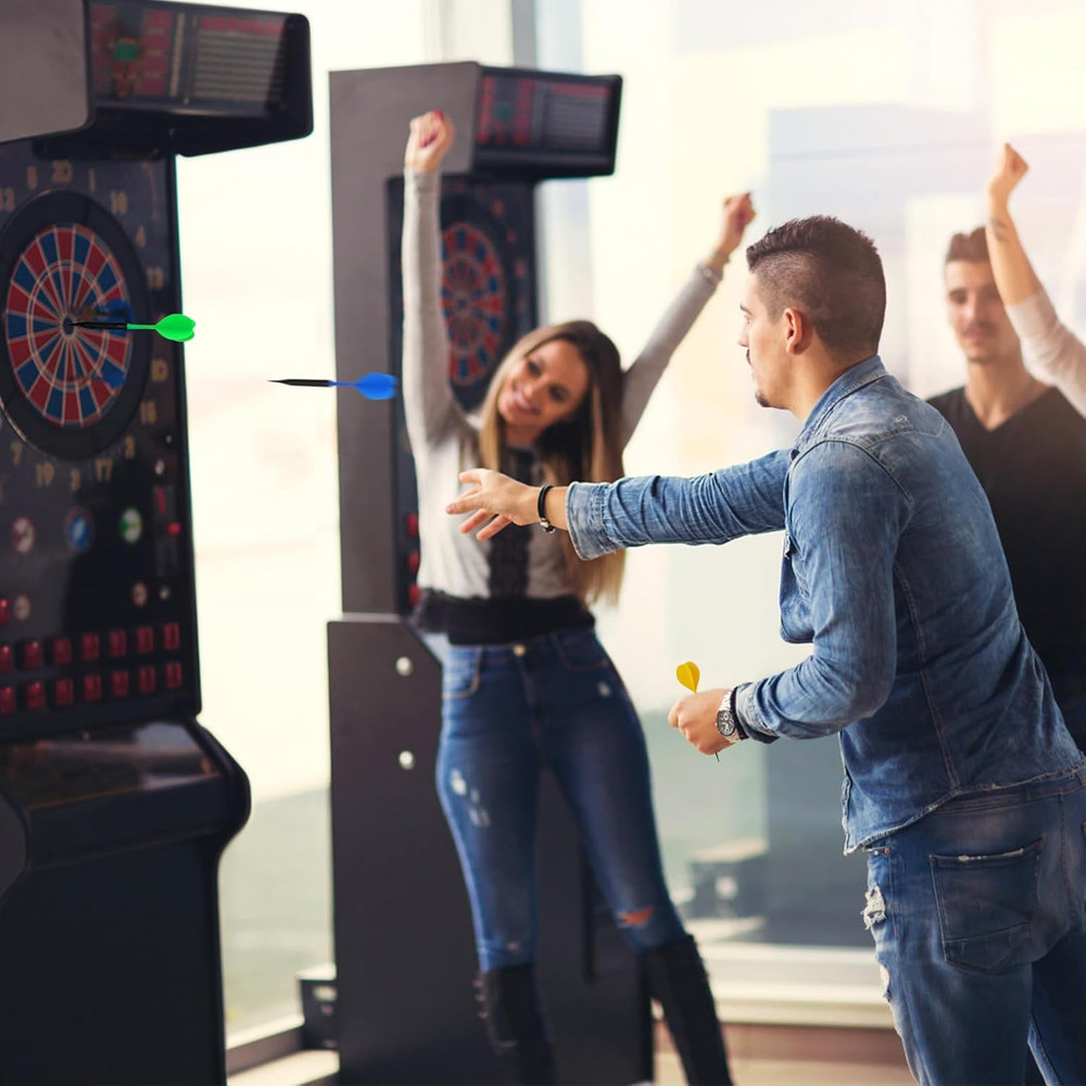 Soft Tip Darts, Bar Dart, Plastic Tip Darts Set, Attach Extra 100 Black 2BA Repl