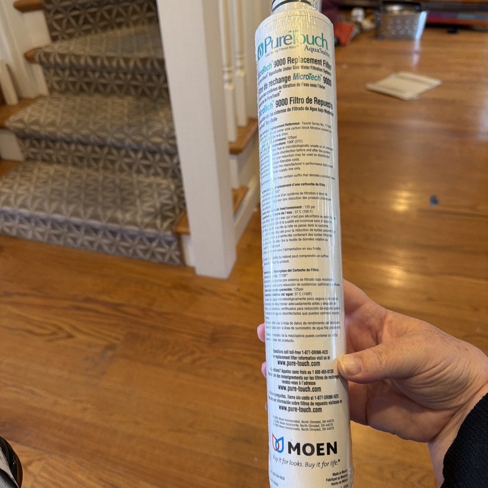 Moen 9000, 9001 water Filter MicroTech for Puretouch Aquasuite Replacement New