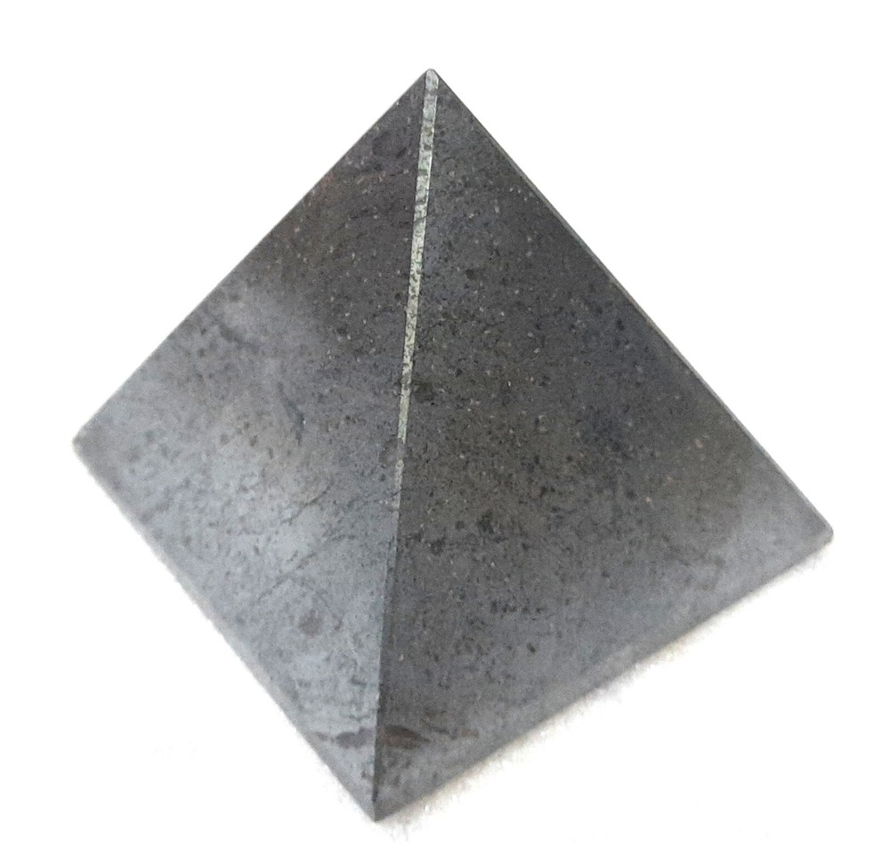 Big Hematite Pyramid 5 inches Positive Energy Chakra Balancing Pyramid Stability