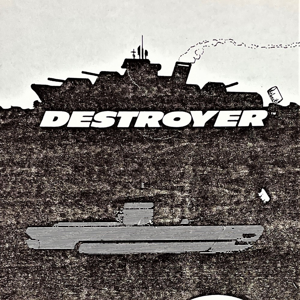 Atari Destroyer Arcade Game Manual Schematics Parts