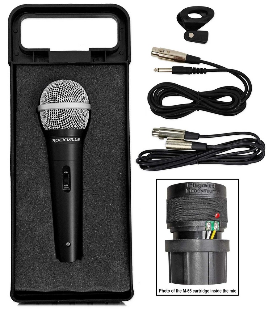 Technical Pro Rechargeable 8" LED Karaoke Machine System w/Bluetooth+Microphone