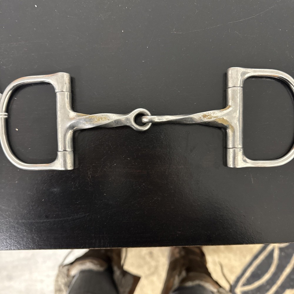 4 3/4” Slow Twist Snaffle Bit