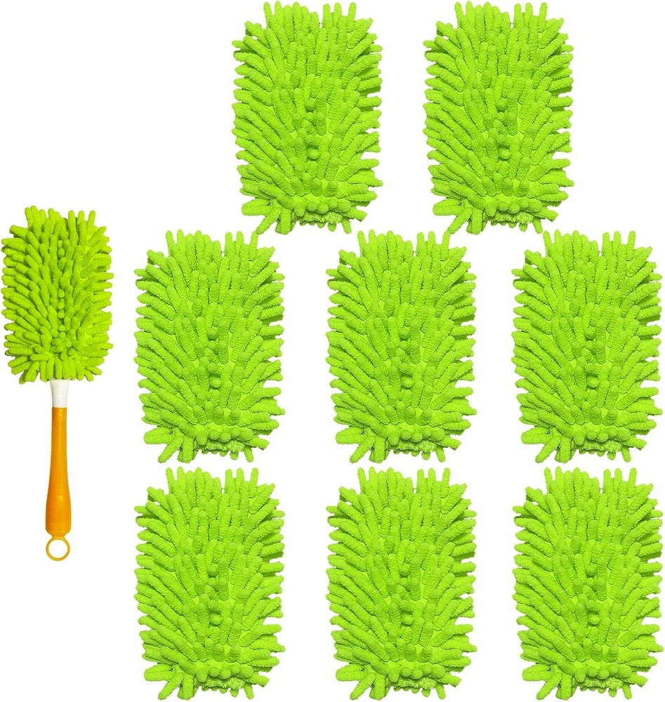 Reusable Duster Refill Compatible W/ Swiffer Hand Duster Microfiber Ceiling Fan