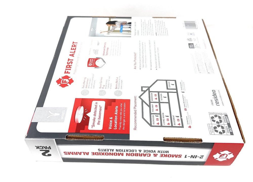 First Alert Hardwired Combo Smoke and CO Alarm