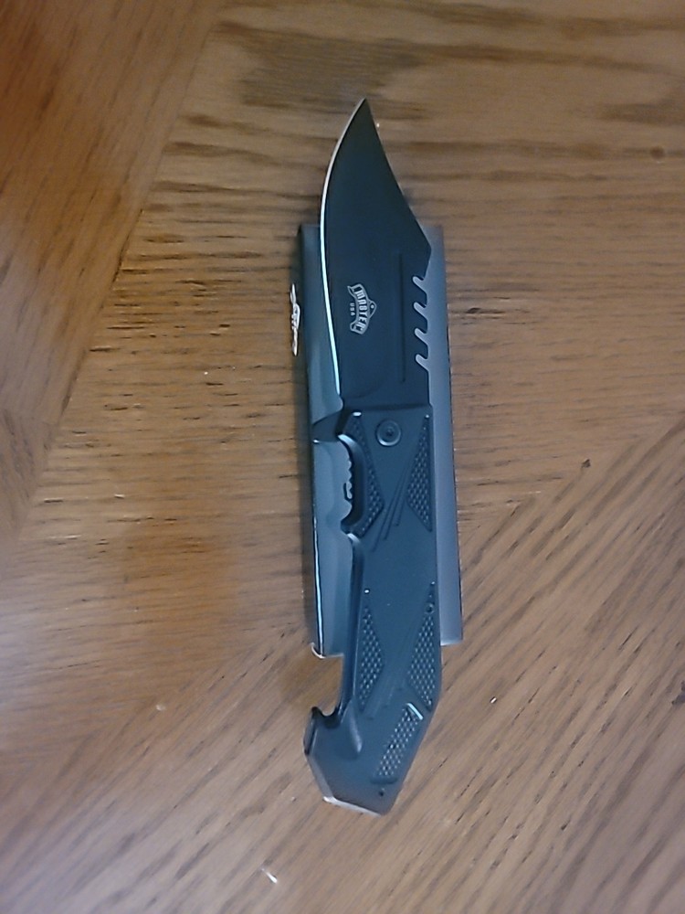 Master Usa Spring Assisted Knife 8 Inch Open
