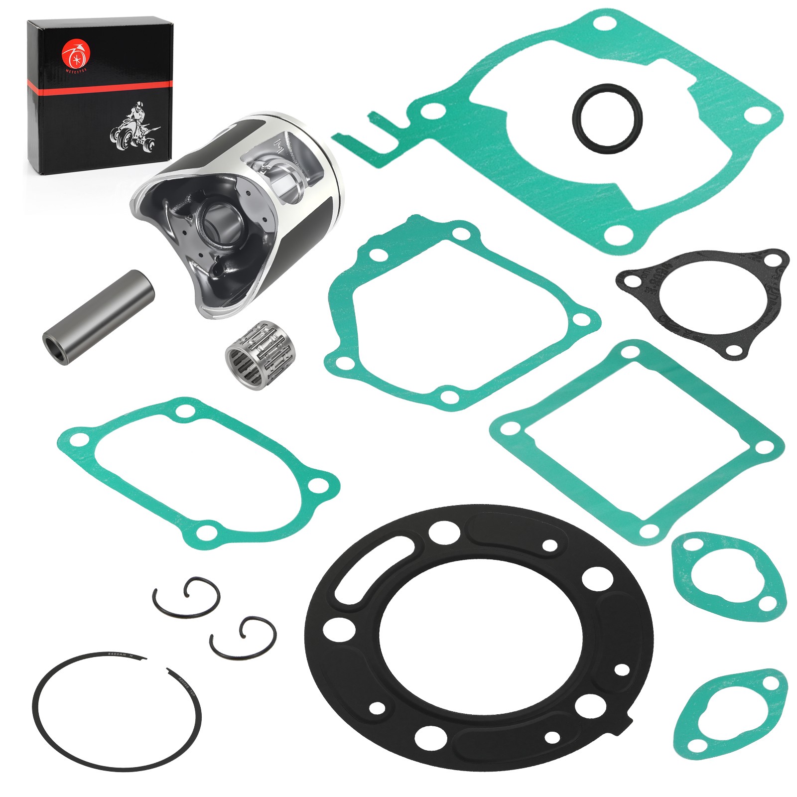Top End Rebuild Kit 54mm Size B Piston For Honda CR125R 1992-1999 13110-KZ4-505