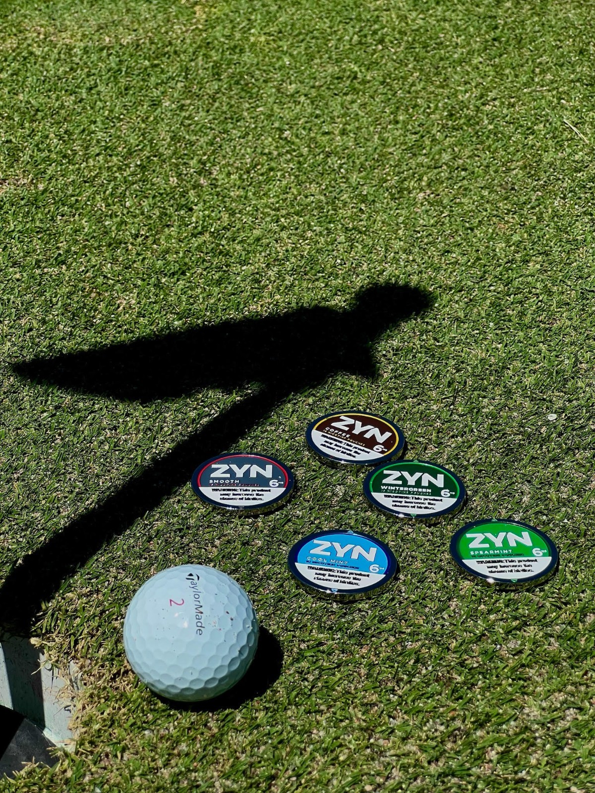 Zyn Golf Ball Markers Multiple Flavors - Highly Quality - Free Shipping