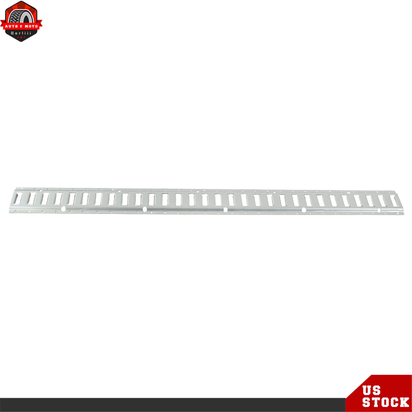 Fit For E Track Tie Down Rail Kit 5' E Track Rails Enclosed Cargo Trailer 34 PCS