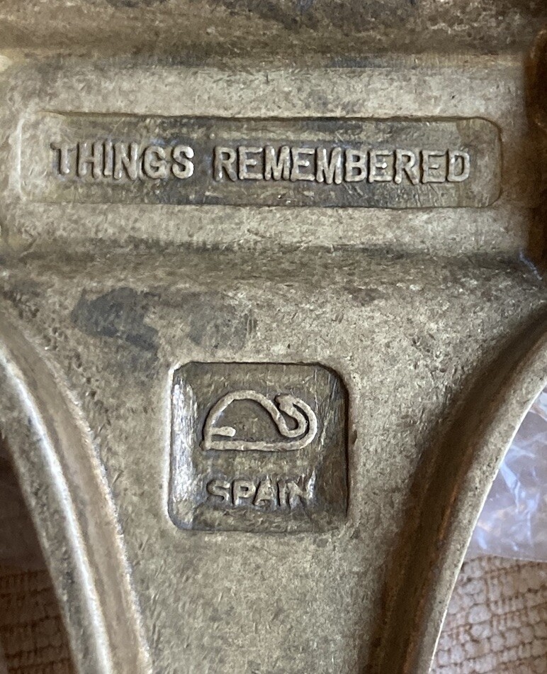 Things Remembered Solid Brass Hand Crafted Door Knocker “Phillips” Made In Spain