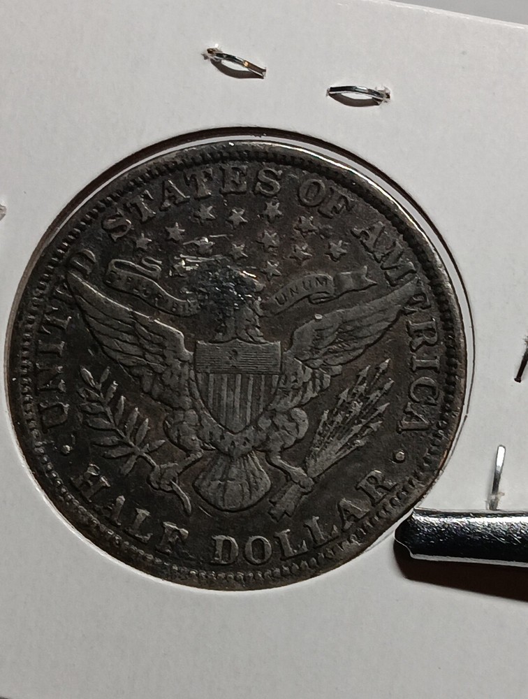 👉1908 Barber Half Dollar With Unqiue Toning Xf Choice