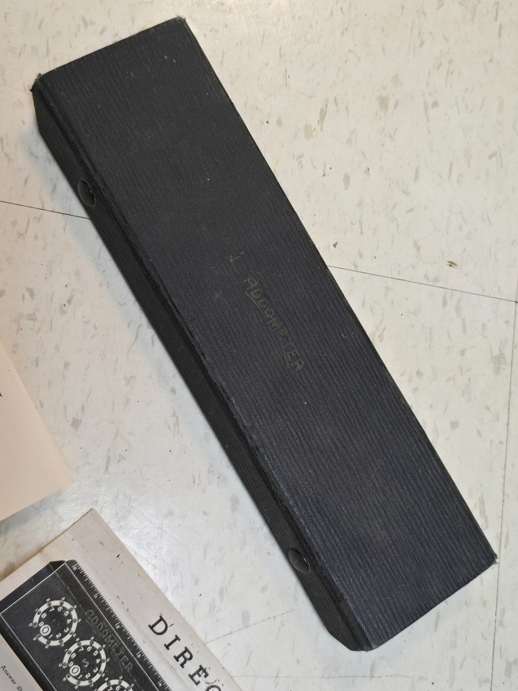 Vintage ADDOMETER calculator/Standard Adding Machine Co w/ Stylus In Box