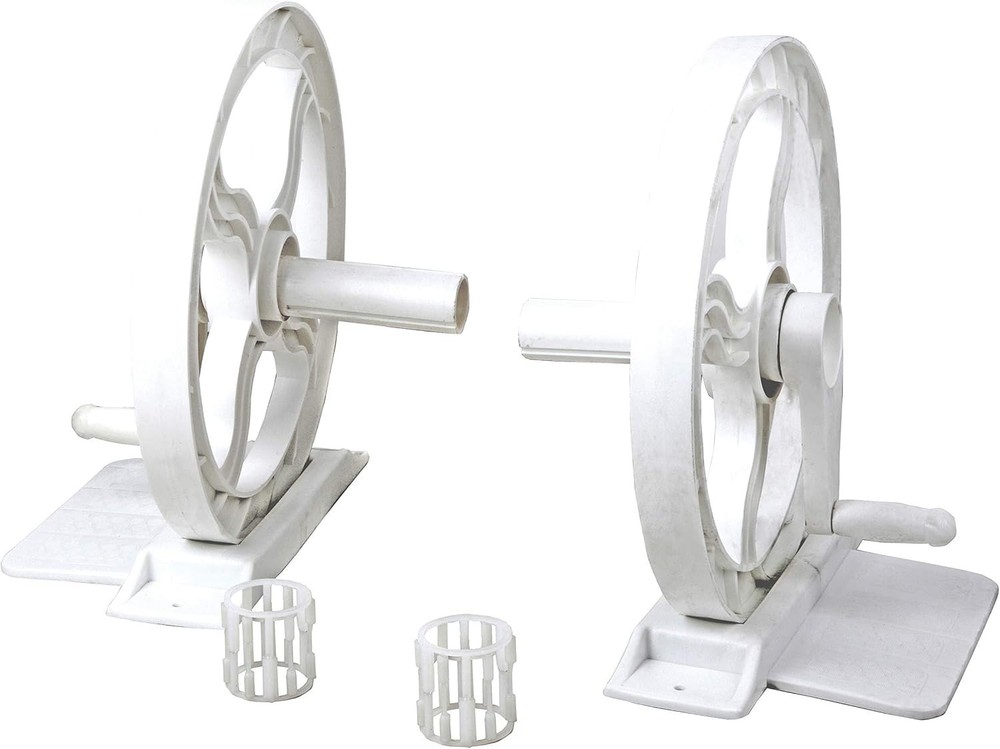 Solar Blanket Reel System for Inground Pools – Smooth Rollers, Hardware Inclu...