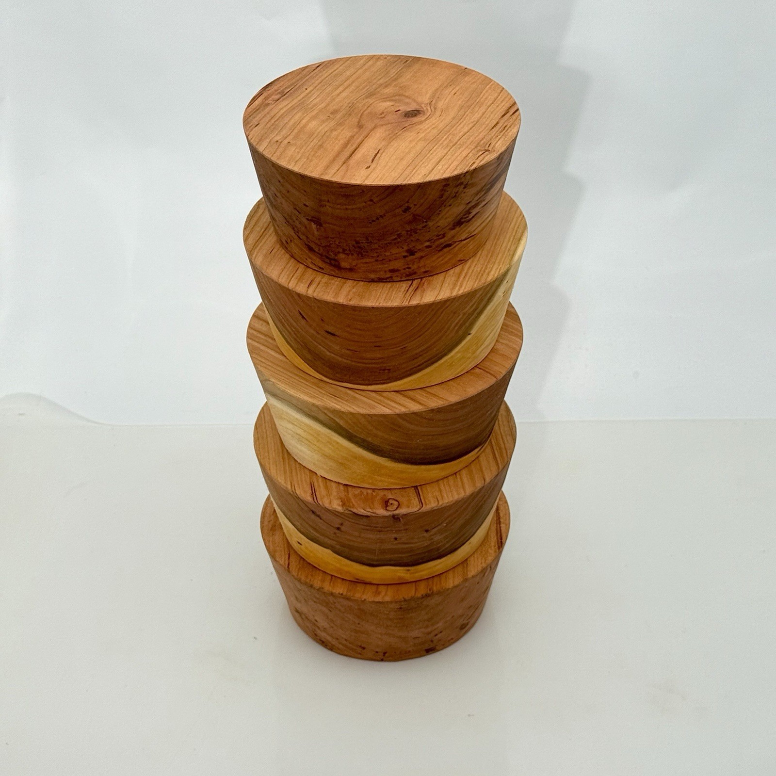 3 BLACK CHERRY BOWL BLANK, 6"X2.5" WOOD LATHE TURNING STOCK, FREE SHIPPING!!