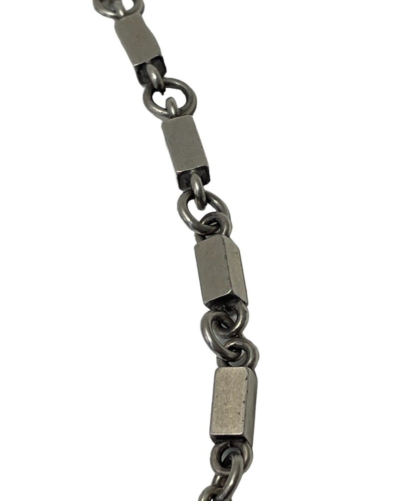 Wiwen Nilsson Sterling Silver Abalone Shell Necklace