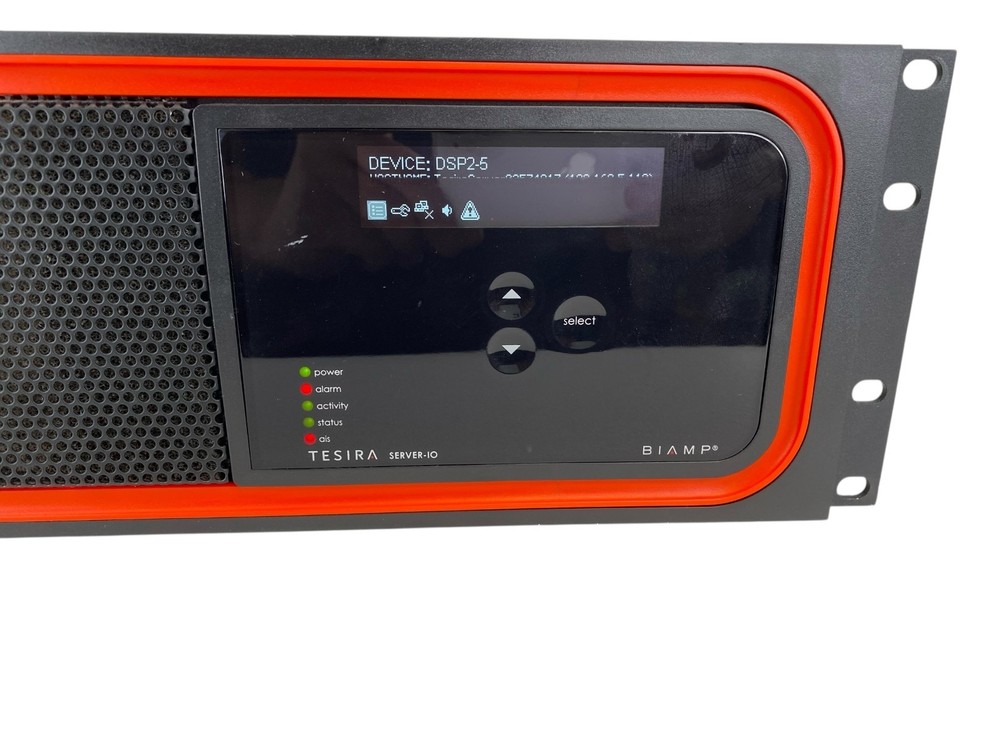 Biamp Systems Tesira SERVER-IO Digital Network Signal Processor DSP
