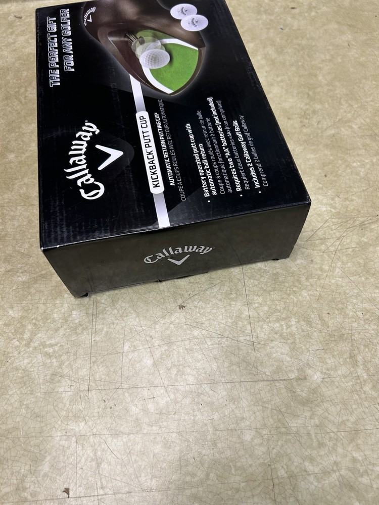 Callaway Kickback Putt Cup Automatic Return for Putting 2 Balls included