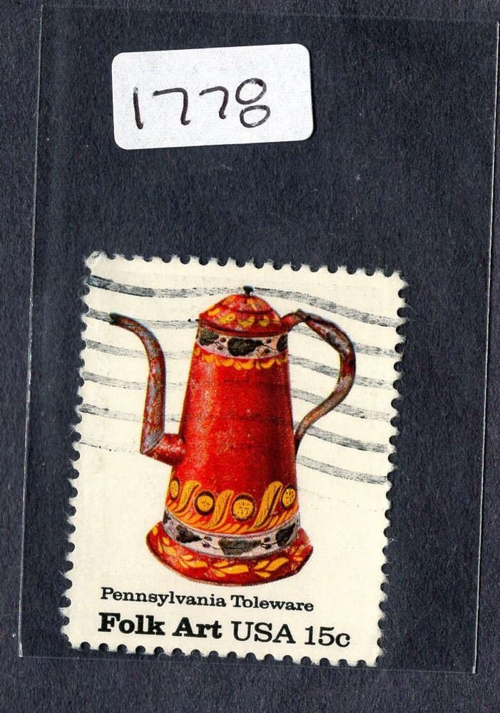 1979 Stamp #1778 Coffee Pot Used