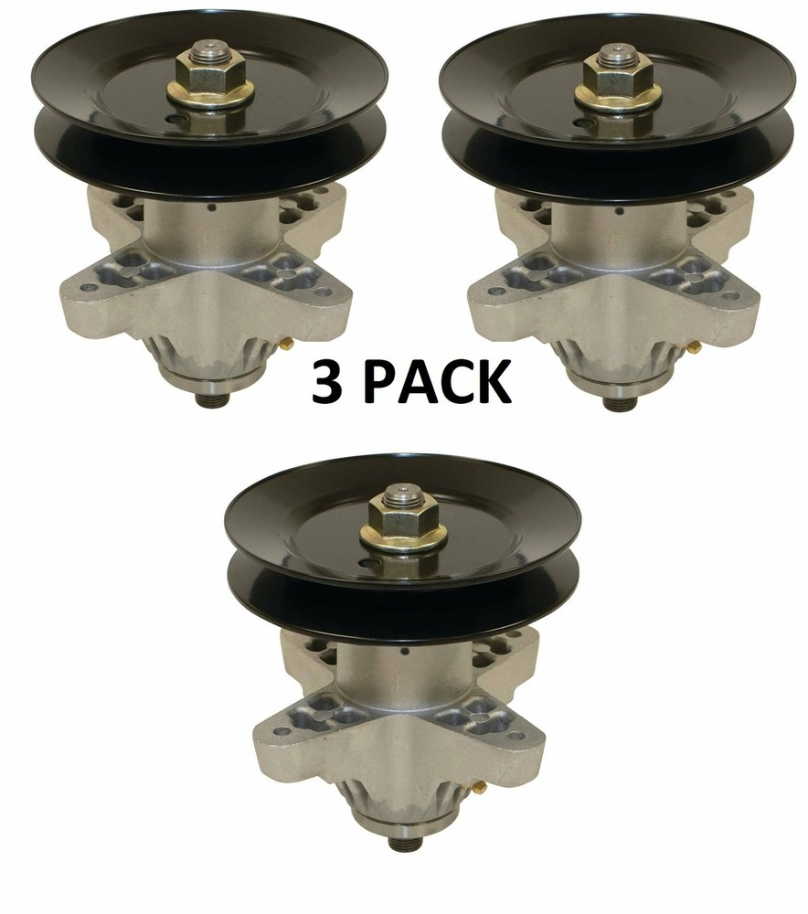 3 Pack-CUB CADET OEM REPLACEMENT SPINDLE ASSEMBLY 918-04125C, 918-04126