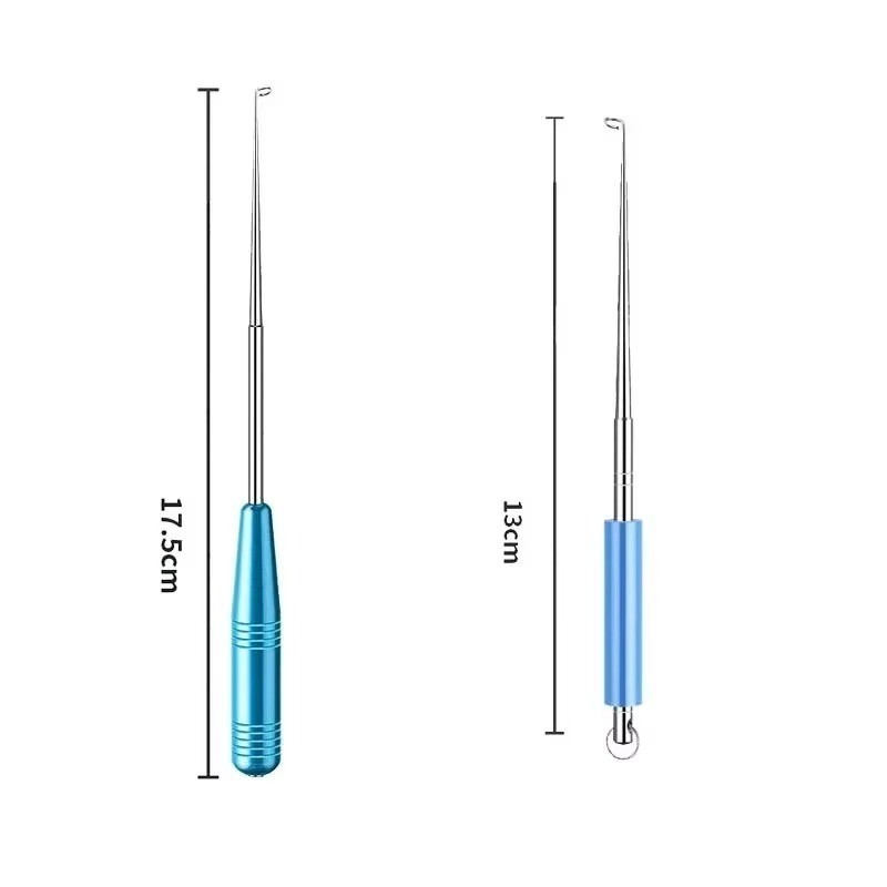 4PCS Fish Hook Quick Release Device Fishhook Detacher Remover Safety Extractor