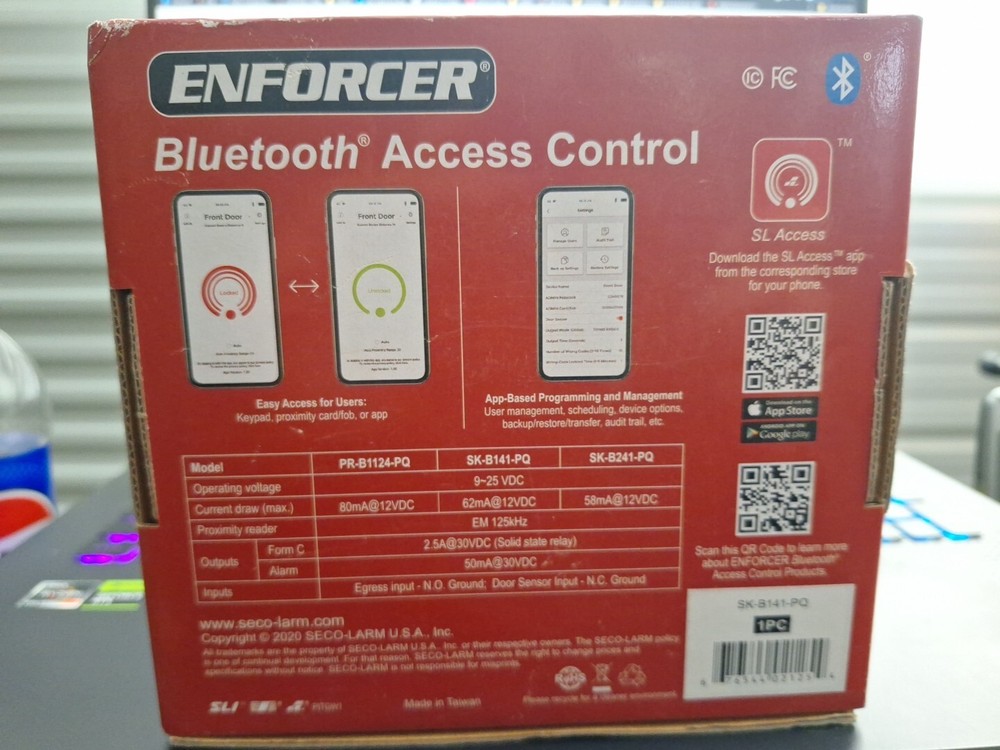 Enforcer Bluetooth Access Control | SK-B141-PQ