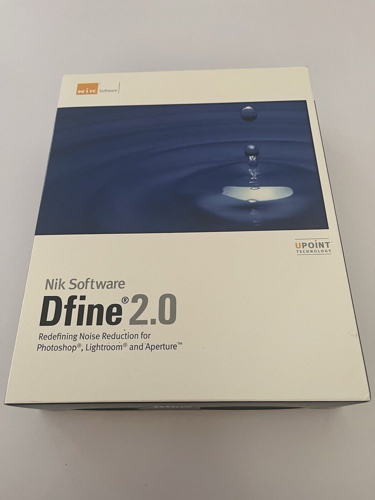 Nik Software Dfine 2.0, Windows/Mac, Noise Reduction Software NIB Sealed