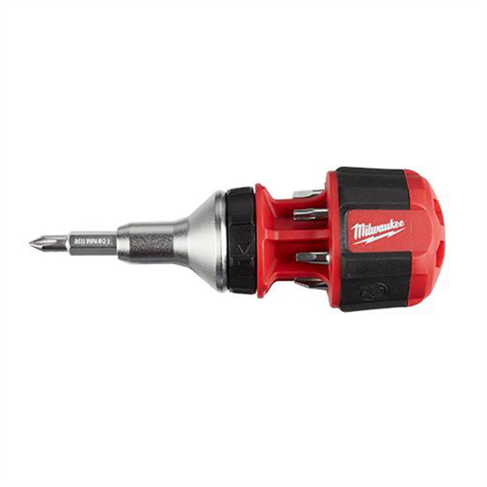 Milwaukee Tool 8-in-1 Compact Ratcheting Multi-bit Driver