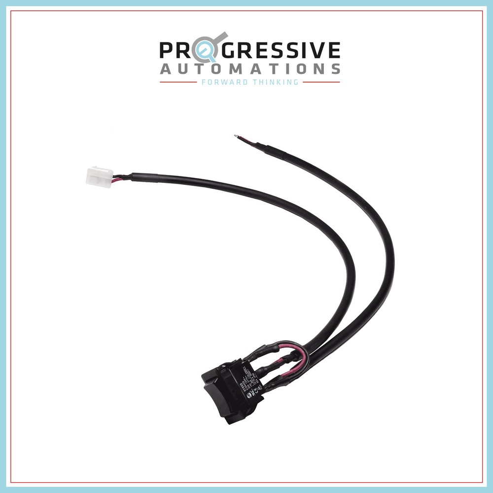 Rocker Switch - Momentary - Attached Wires - DPDT for Linear Actuators