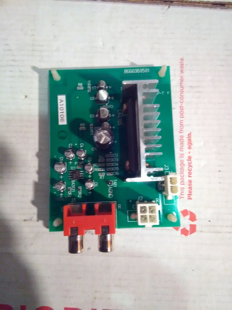 maximum tune 2 arcade sound amp pcb working #4