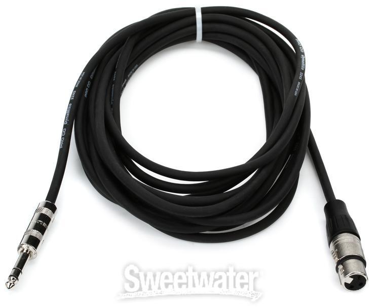 Pro Co BPBQXF-20 Excellines Balanced Patch Cable - 20 foot