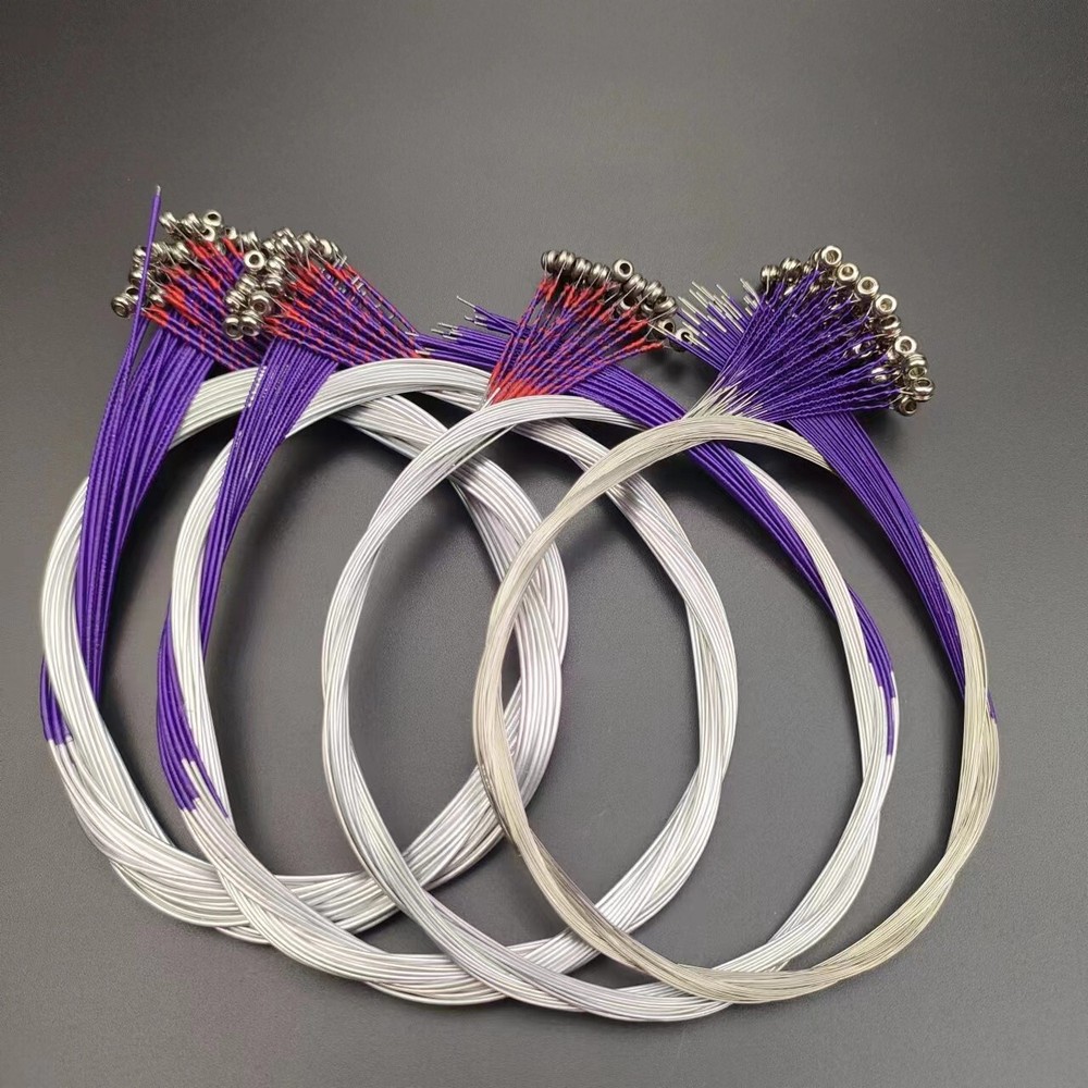 100 sets Good Violin String, 4/4 and 3/4, Medium softness Alloy Violin Strings