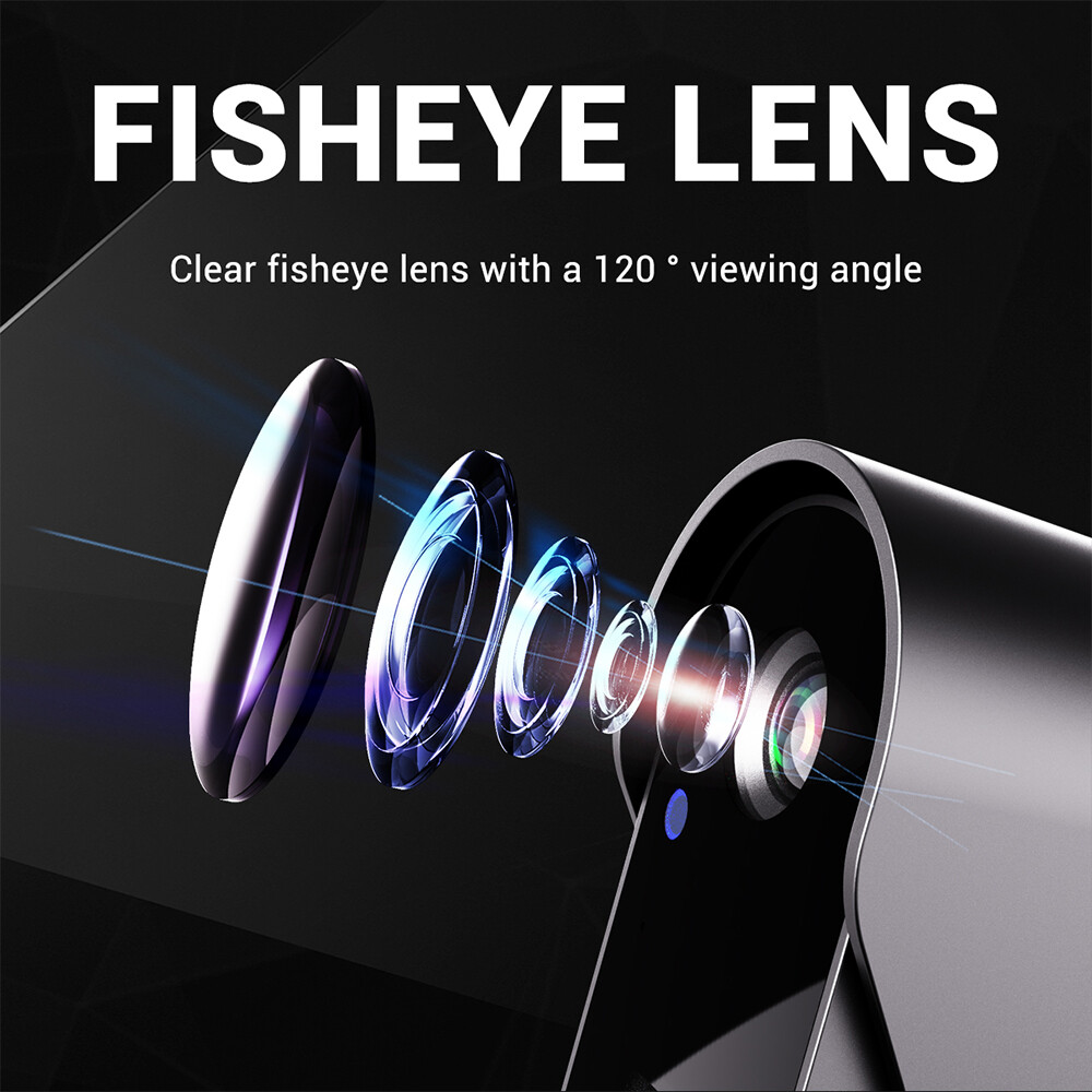 1080P 2.4G Wireless Smart Visual Intercom Video Doorbell Camera with IPS Screen