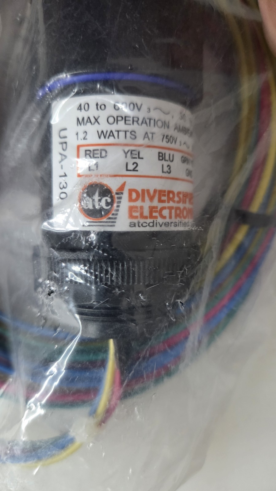 New ATC Diversified UPA-130 Voltage Detector 40-600 VAC 30-1000 VDC - No Box