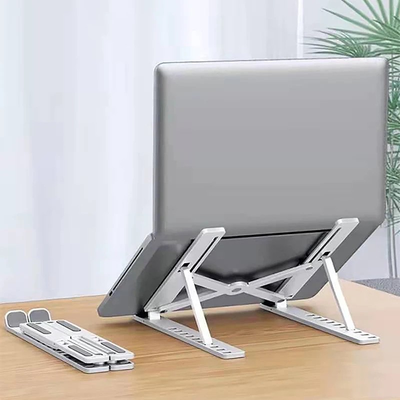 Universal Laptop Stand Adjustable Foldable Non Slip Cooling Base Holder PC