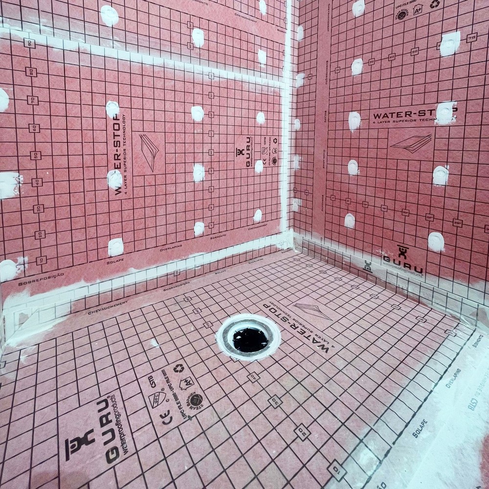 Guru PVC Square Drain Connector (Grey)