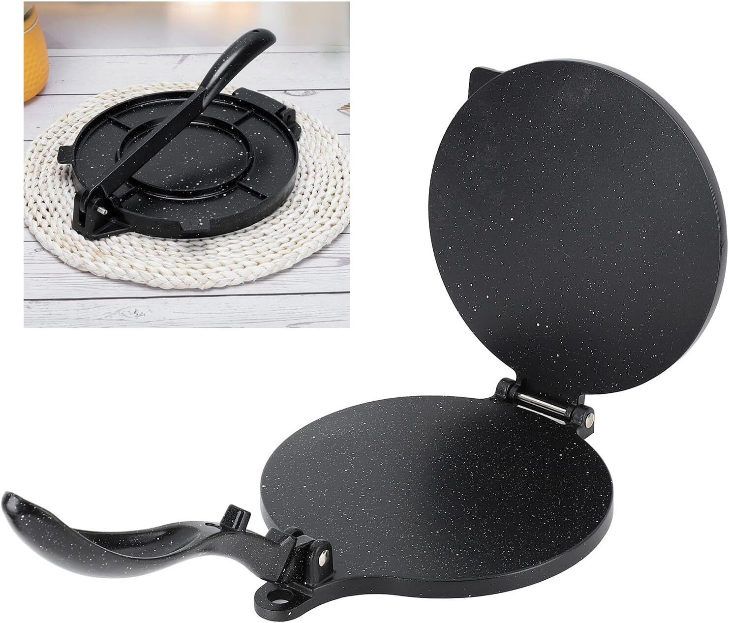 8 Inch Non-Stick Tortilla Press Bakeware Tool DIY Dough Press Tortilla Maker