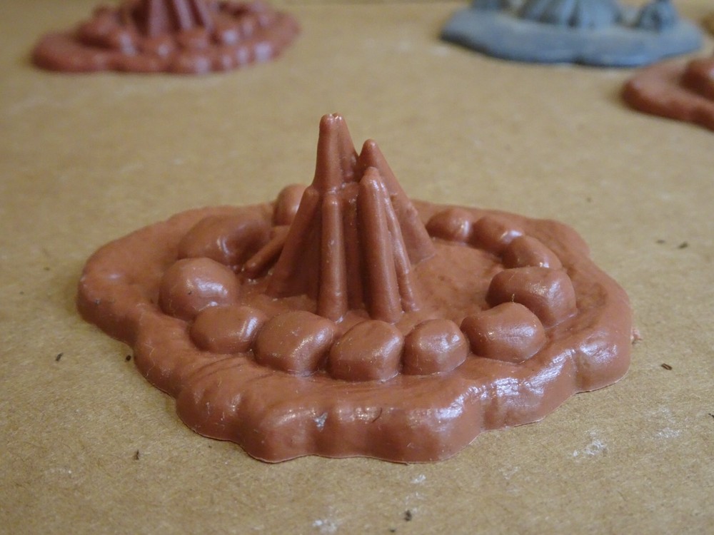 Diorama Accessory - Campfire Cooking 8 pieces