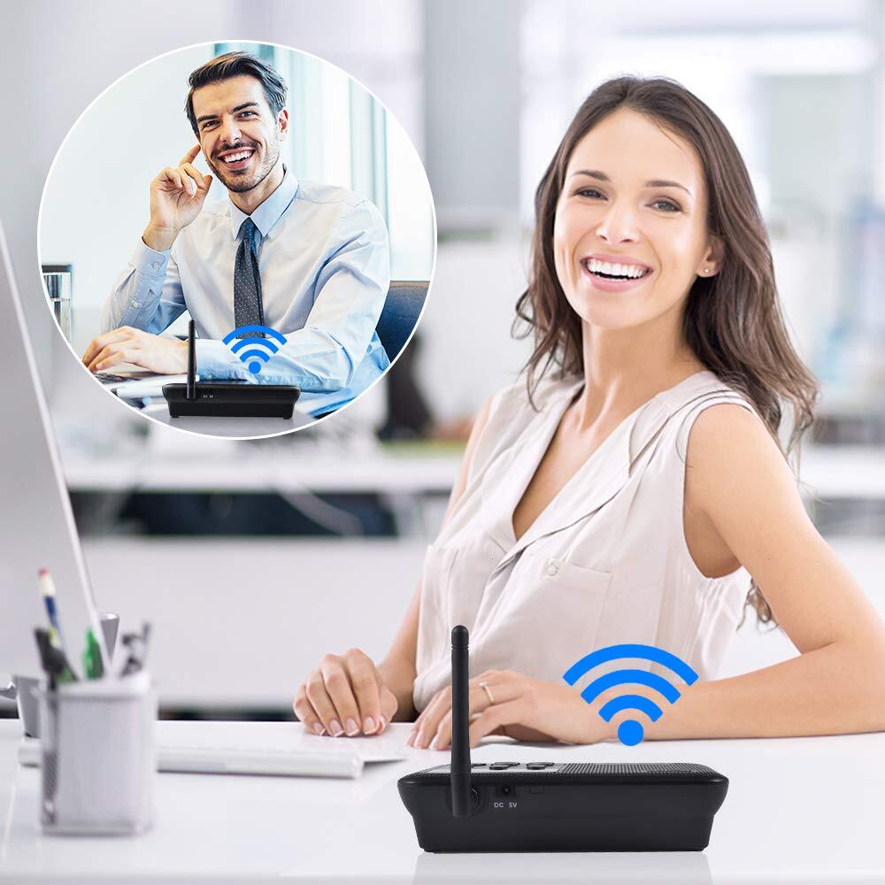 22-Channel Call ALL FM Wireless Intercoms for Building Apartment Communication
