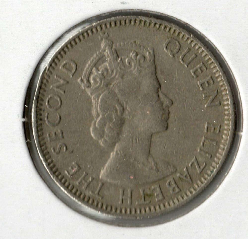 Coin Belize 25 Cents 1981 KM36