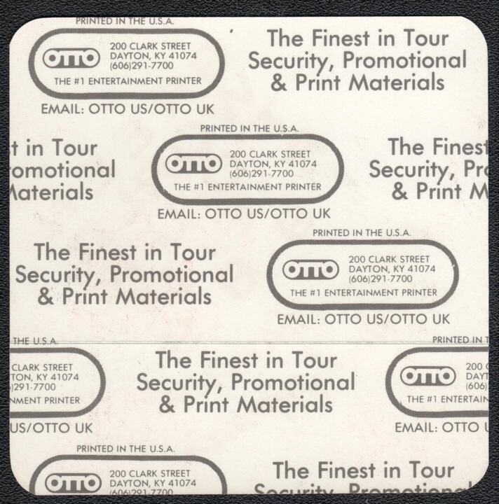 1989 R.E.M. Cloth Backstage Pass - Guaranteed 100% Old & Original