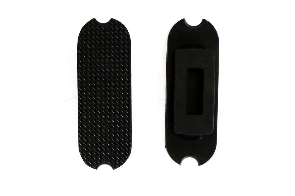 Black Rubber Flexi Stirrup Iron Replacement Treads by Amidale