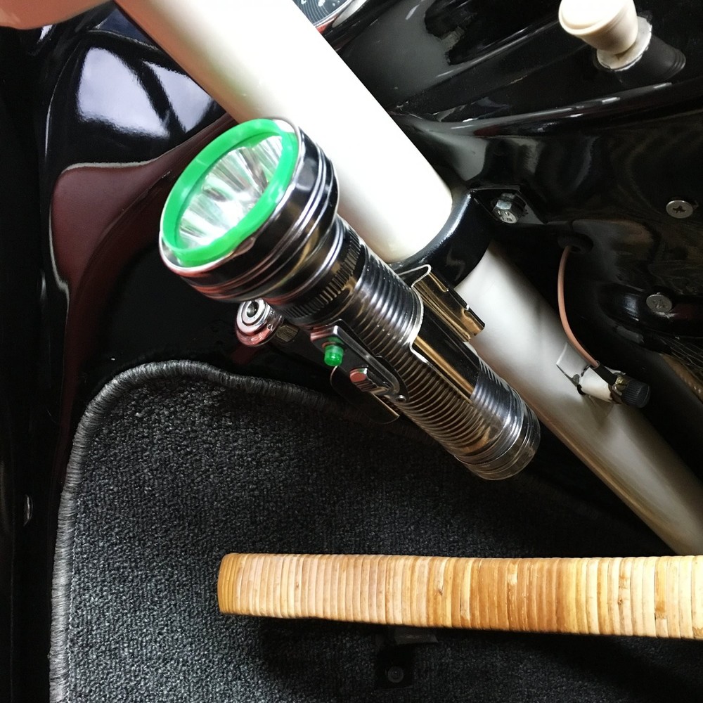 Vintage Flashlight Clip