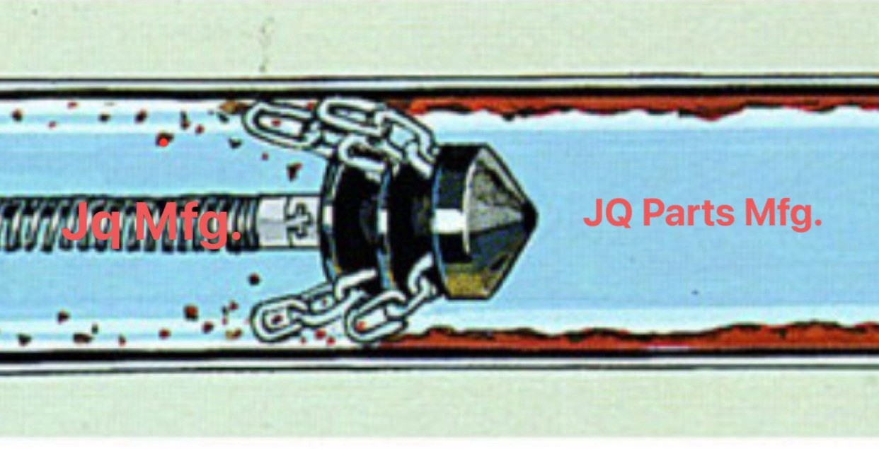 JQ Parts Mfg. 63060 T-216 2" Chain Knocker for Ridgid K-400 3/8" & 1/2" Cables