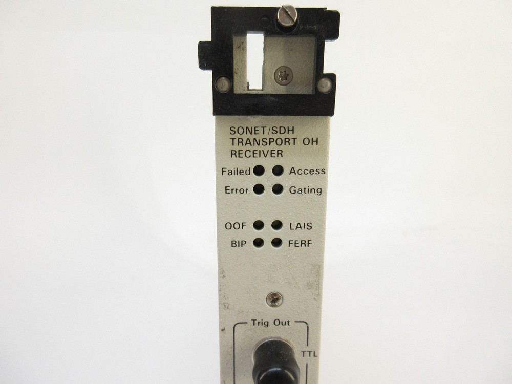 Hewlett Packard HP E1672A Sonet / SDH Transport OH Receiver VXI Module