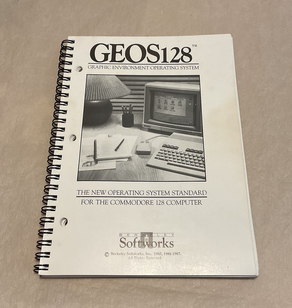 GEOS 128 Graphic Environment Operating System for the Commodore 128 Softworks