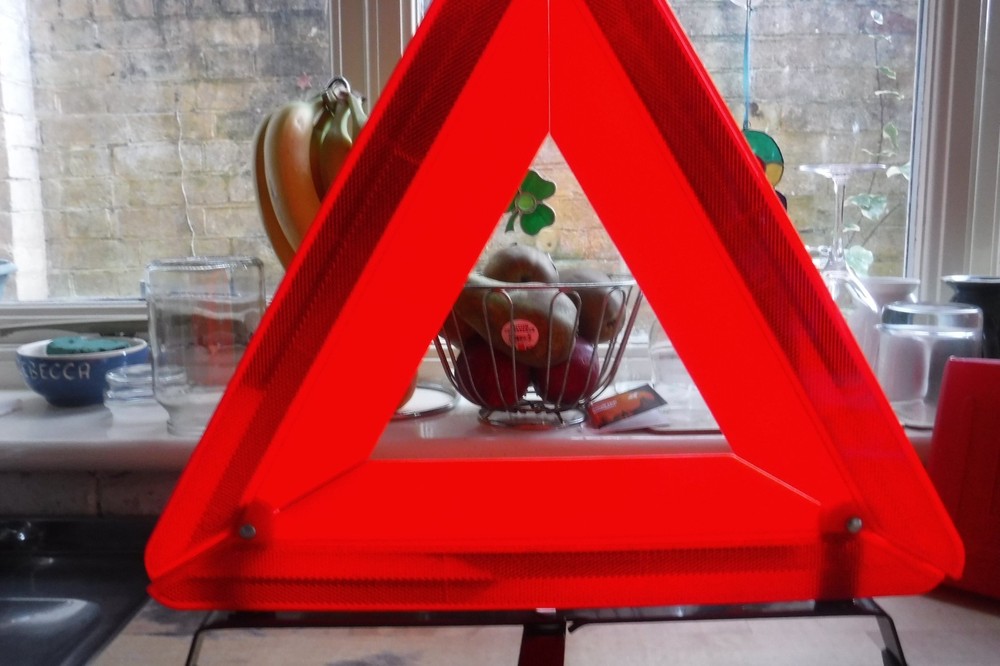 Homologado Foldable Warning Triangle