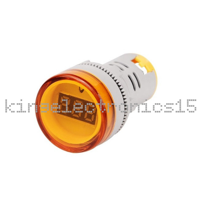 DIY 22MM AC60-500V LED Voltmeter Voltage Meter Indicator Pilot Light New