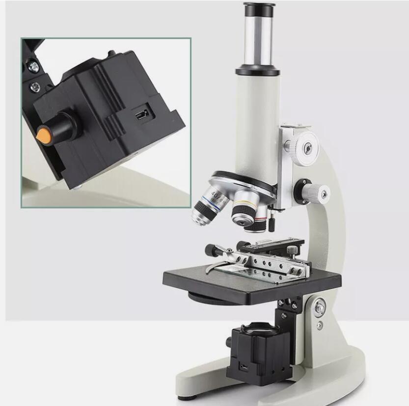 Rechargeable LED Electric Light Source Bottom Microscopio Illuminators 110-240V