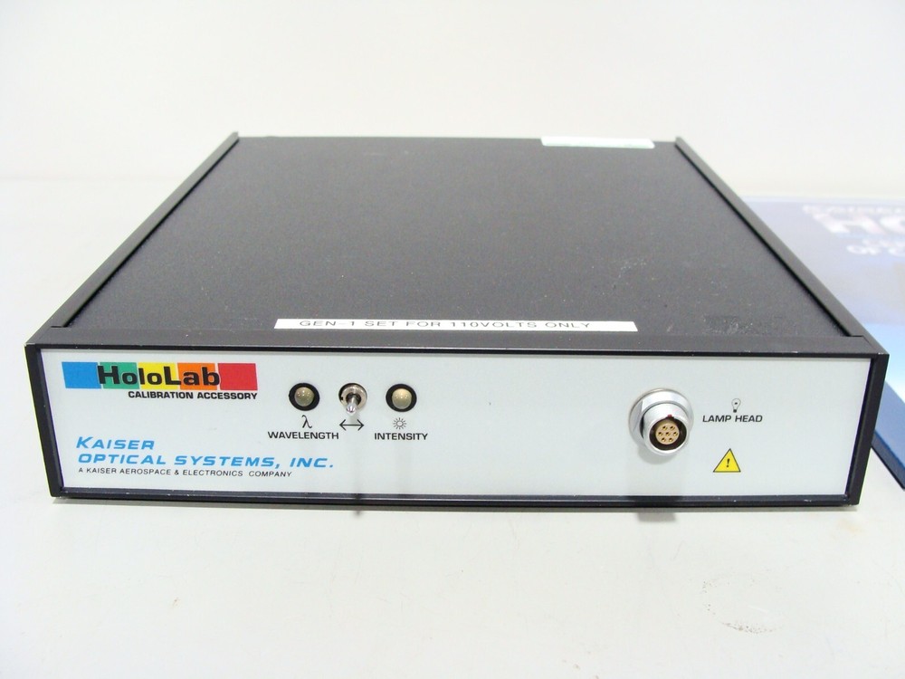 Kaiser / Endress HoloLab RAMAN Spectrometer Microscope Calibration Accessory